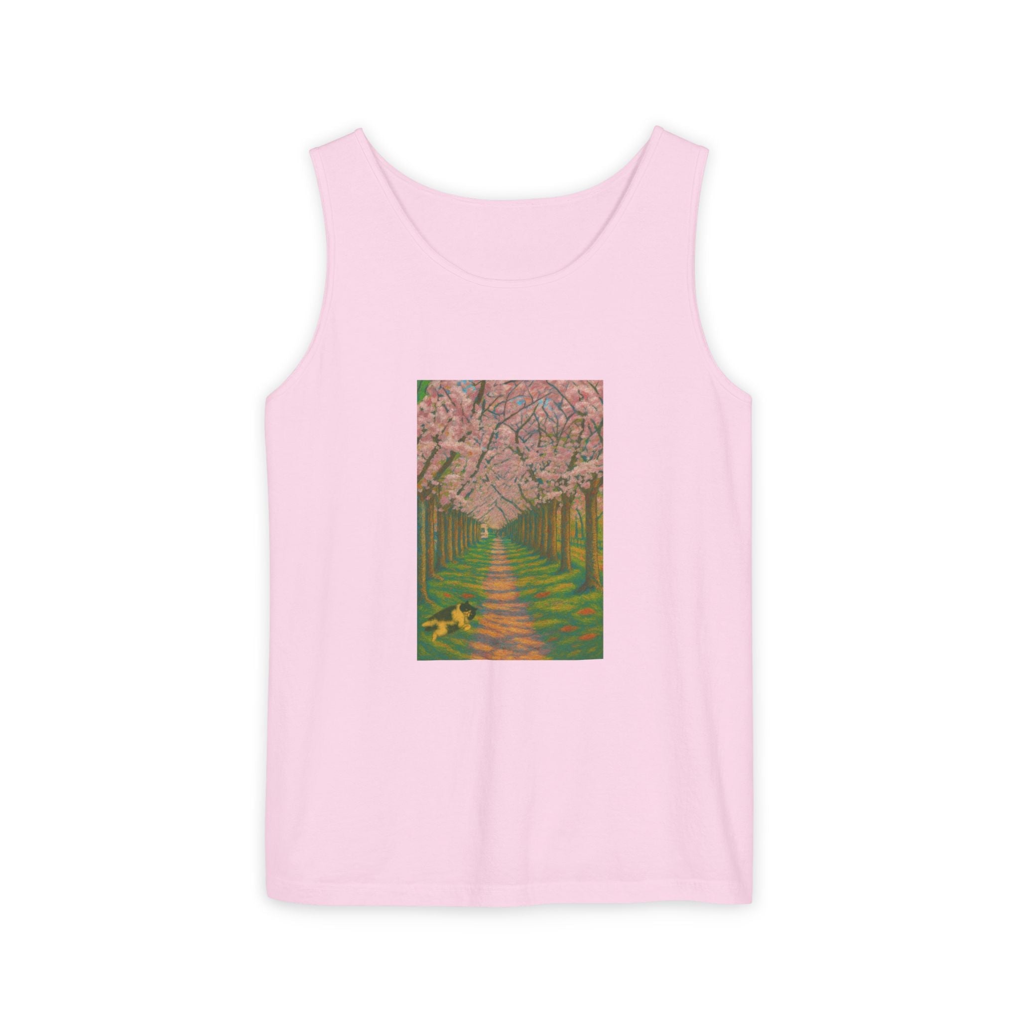 Unisex KaLok Sakura Tank Top by paws&Peace Printify