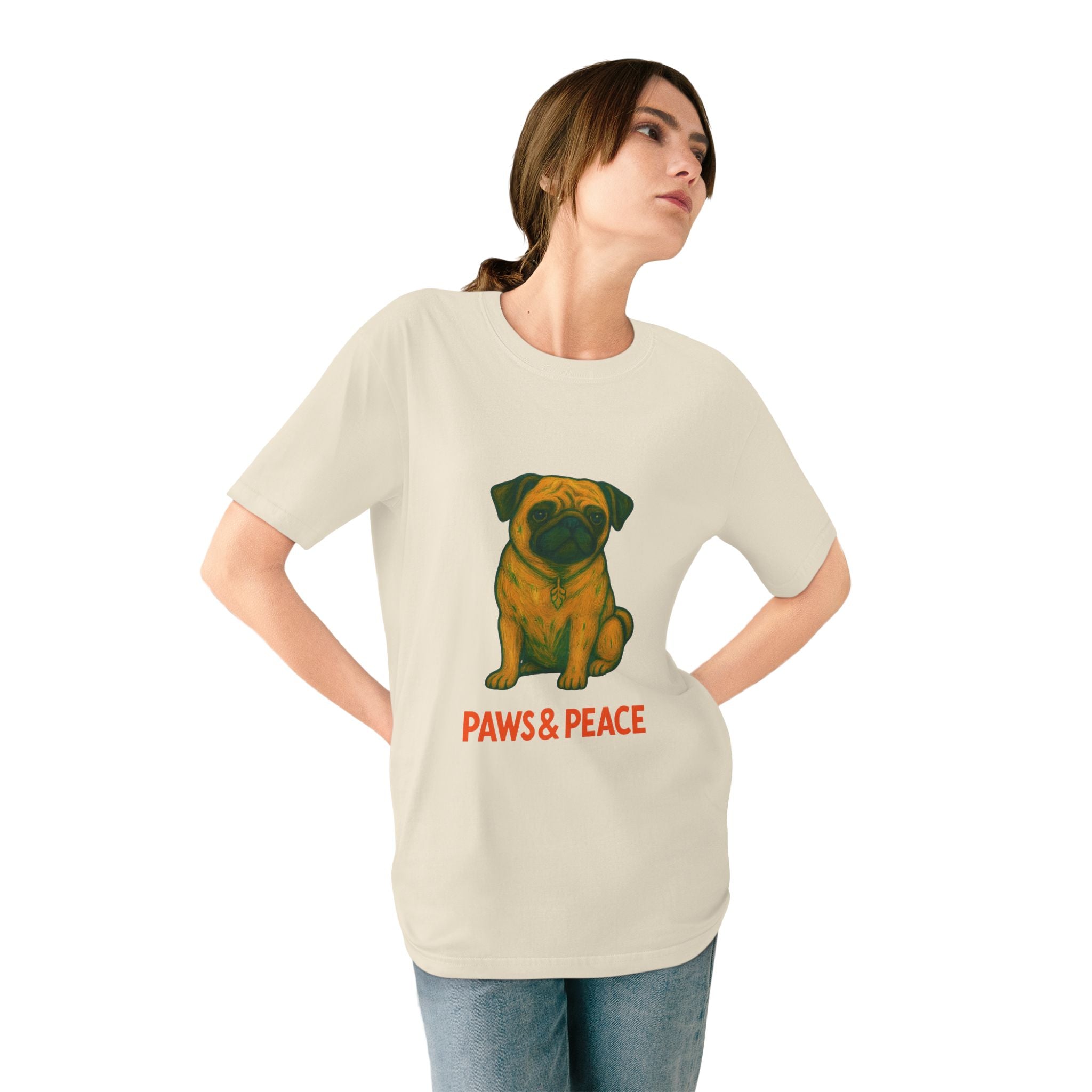 Unisex Puggo T-shirt by Paws&Peace Printify