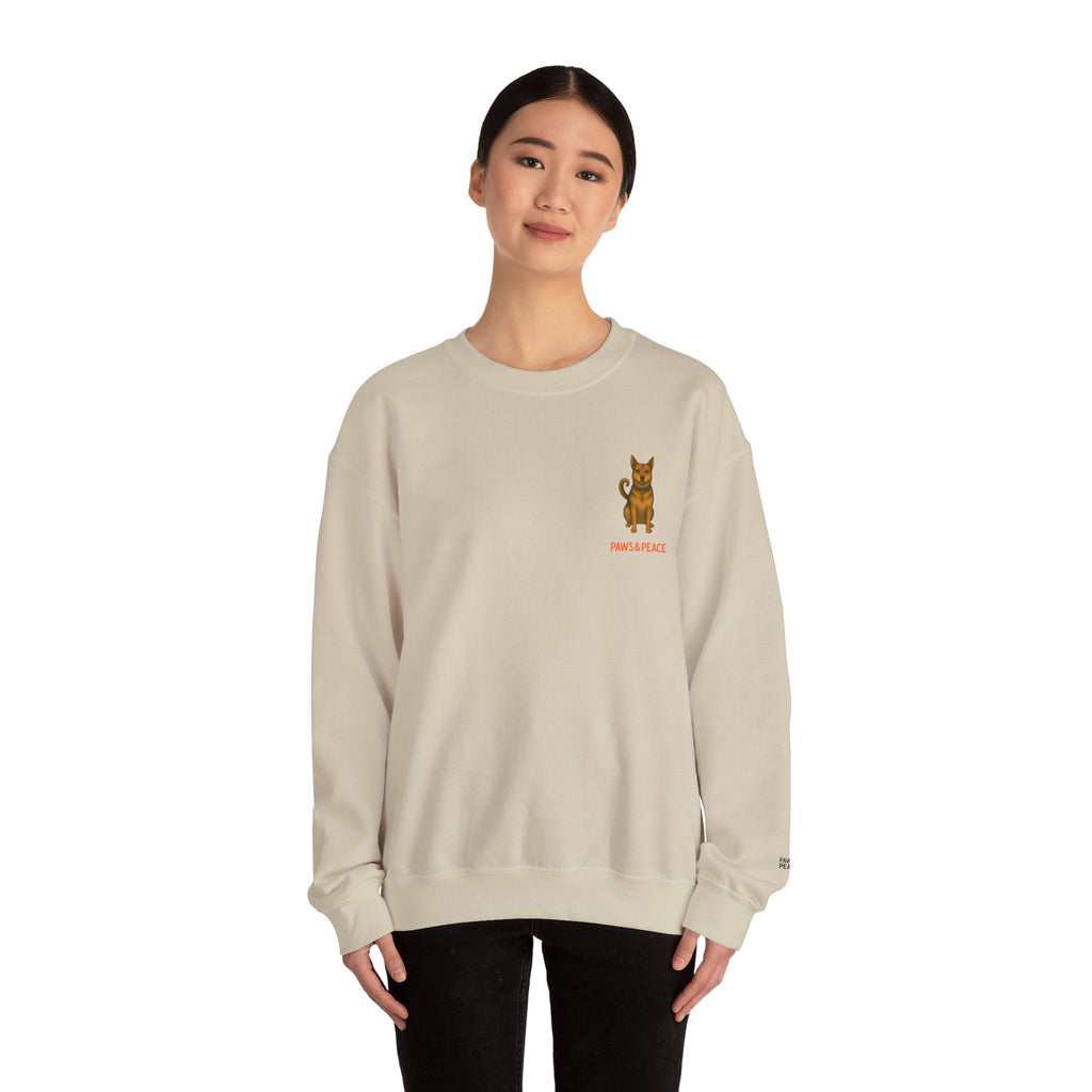 Unisex Long9 Logo Sweatshirt by Paws&Peace Printify