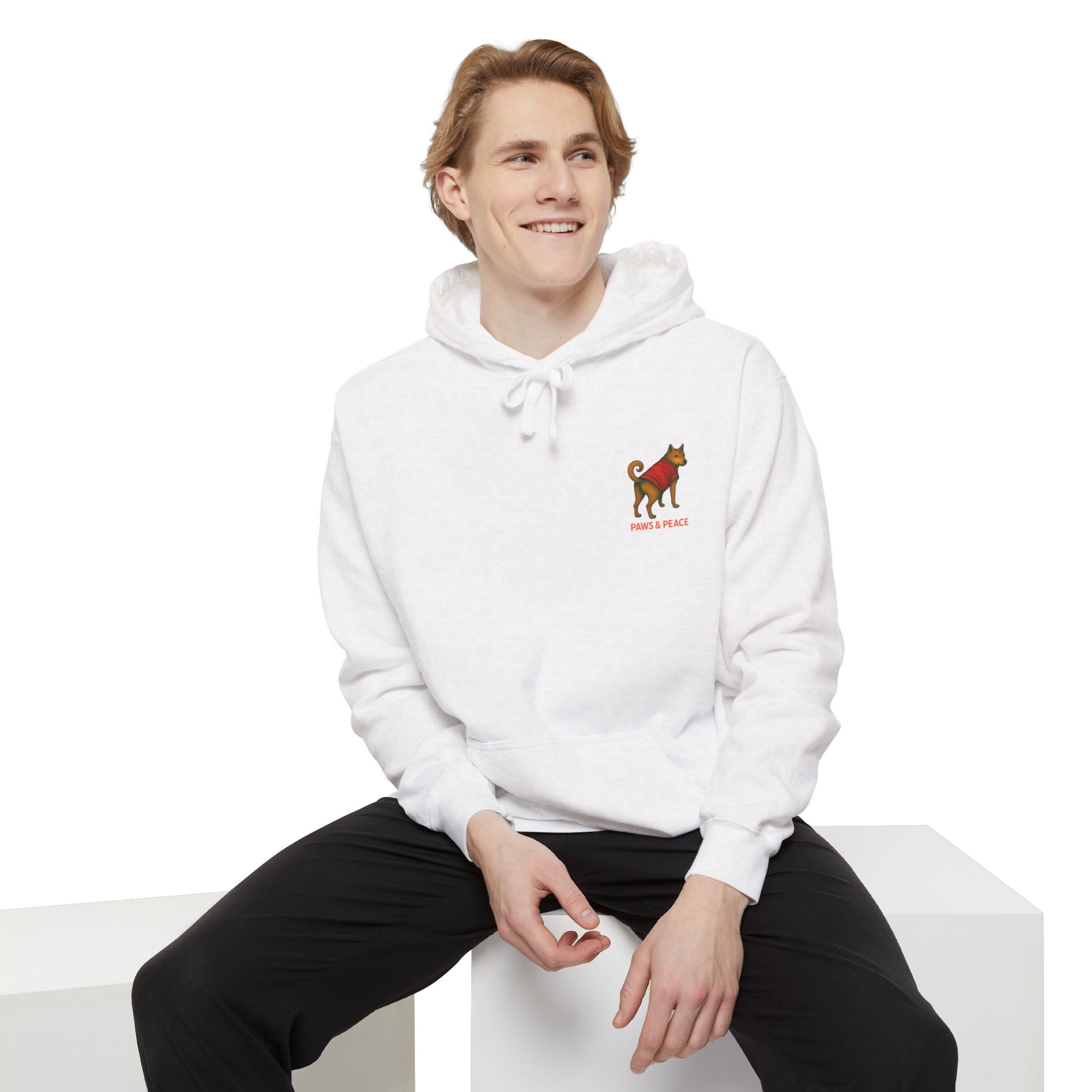Unisex (Long9) Hoodie by Paws&Peace Printify