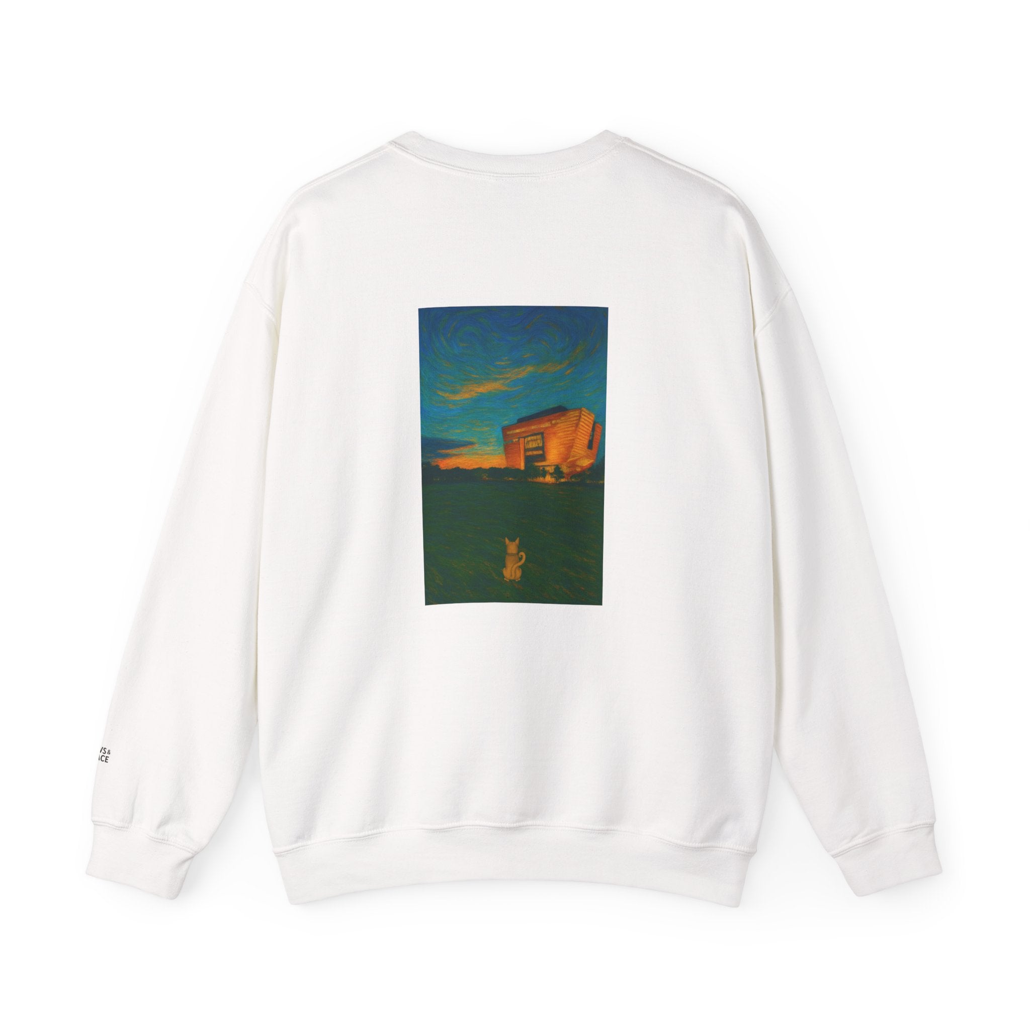 Unisex Long9 Logo Sweatshirt by Paws&Peace Printify