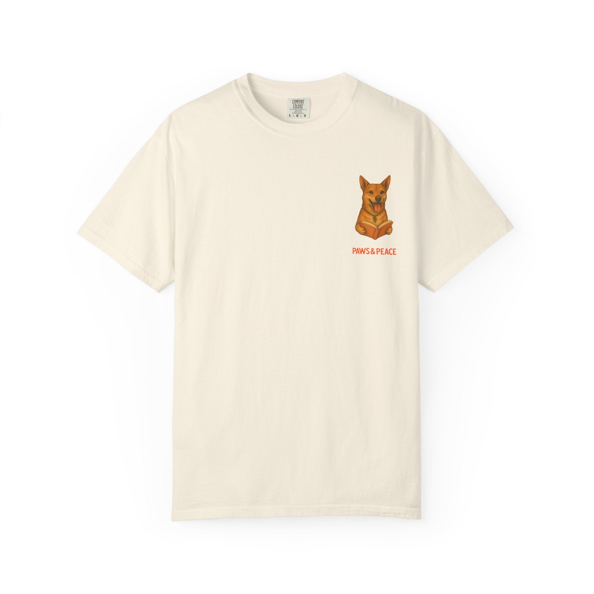 Unisex (Long9) Reading in Almere T-Shirt by Paws&Peace Printify