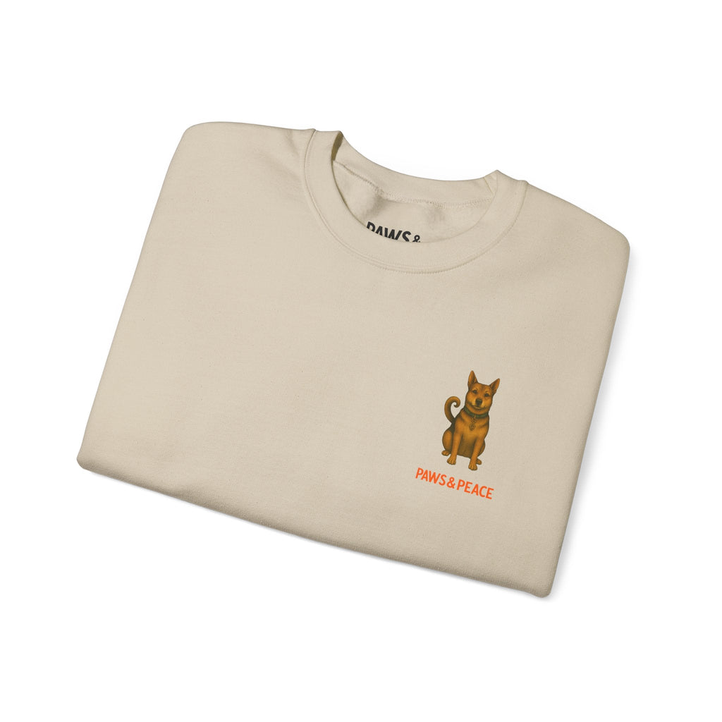 Unisex Long9 Logo Sweatshirt by Paws&Peace Printify