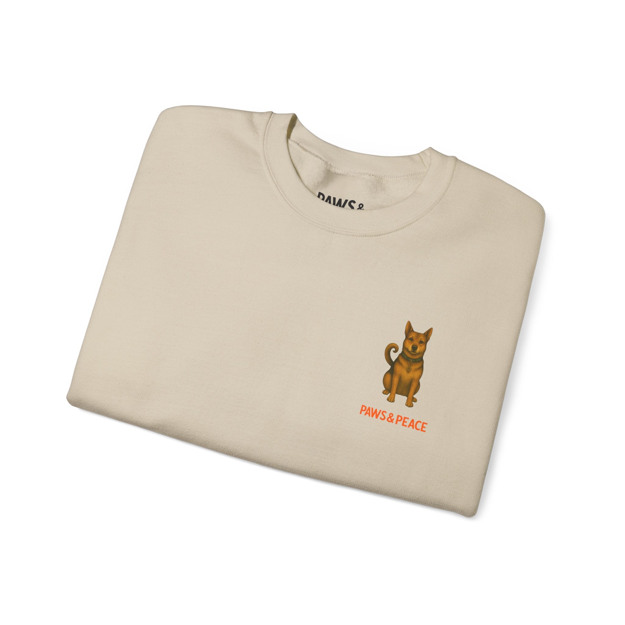 Unisex Long9 Logo Sweatshirt by Paws&Peace Printify