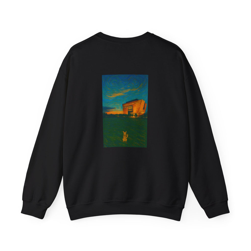 Unisex Long9 Logo Sweatshirt by Paws&Peace Printify