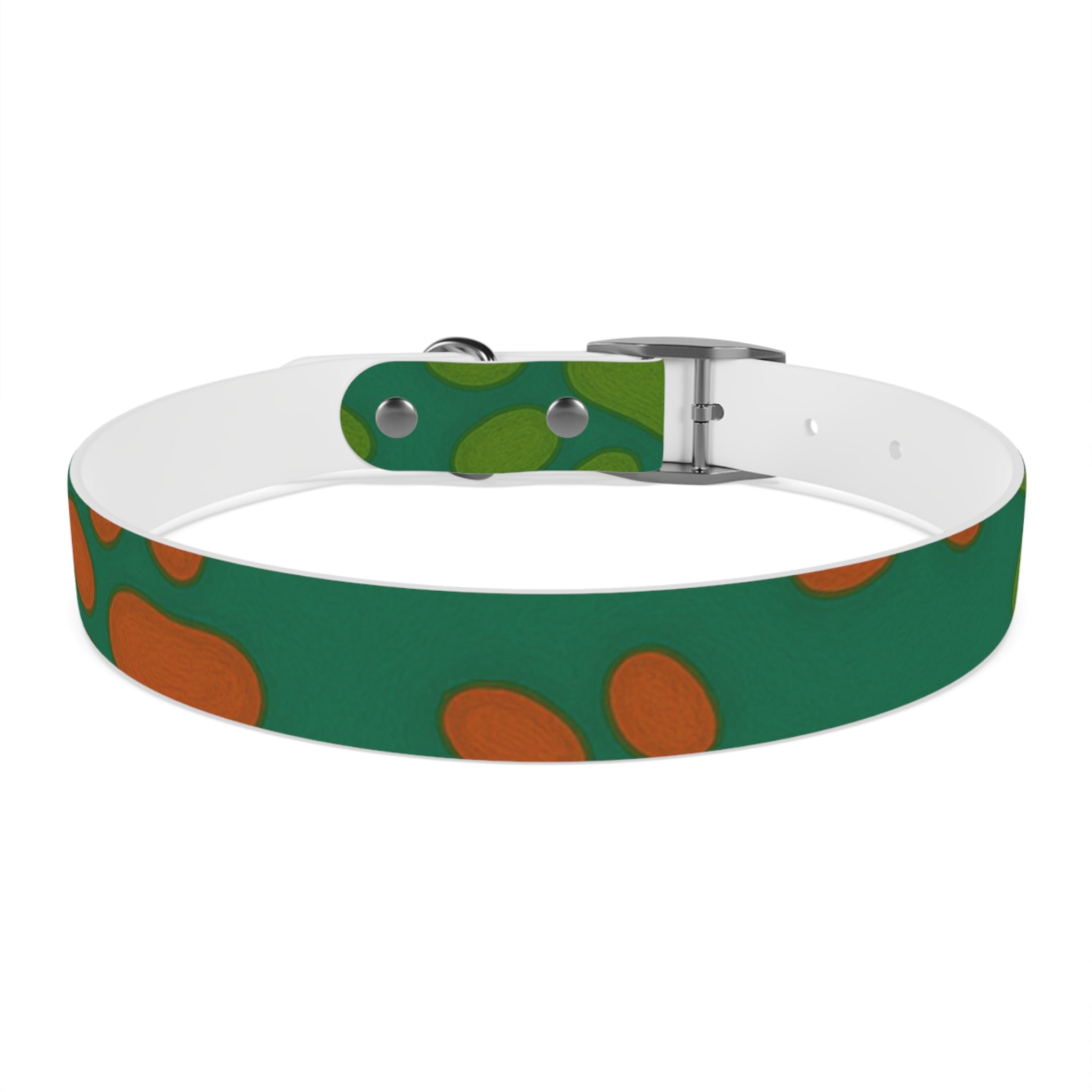 Stylish Dog Collar (green) | Paws & Peace Design Printify