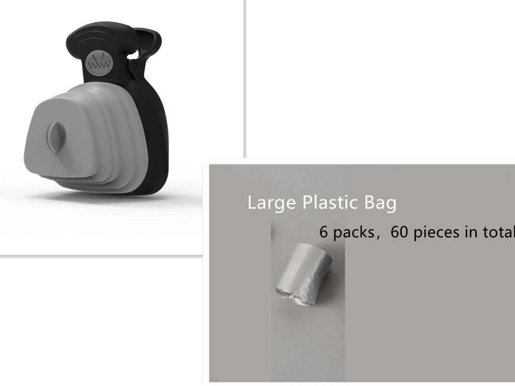 Pet Dog Poop Bag Dispenser Travel Foldable Poop Spoon CJDropshipping