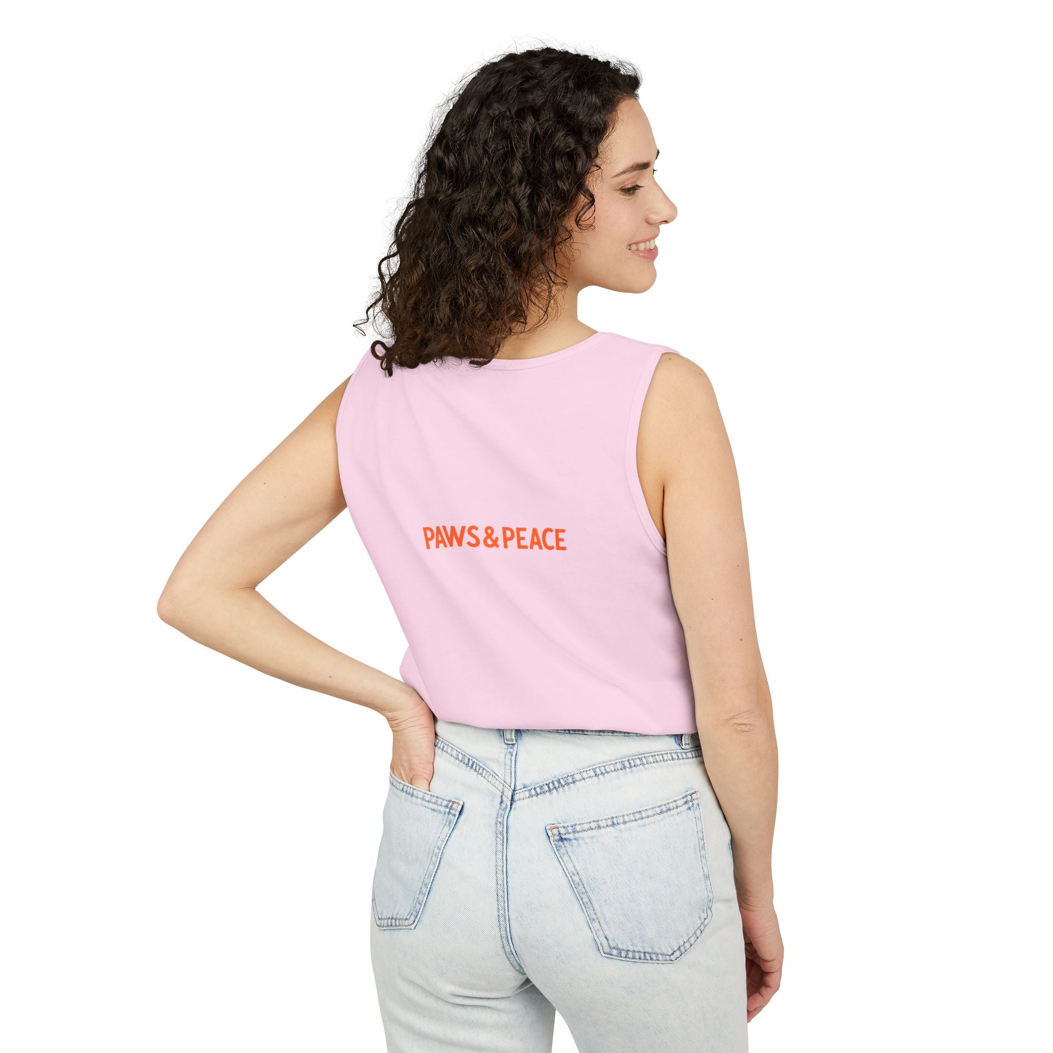 Unisex KaLok Sakura Tank Top by paws&Peace Printify