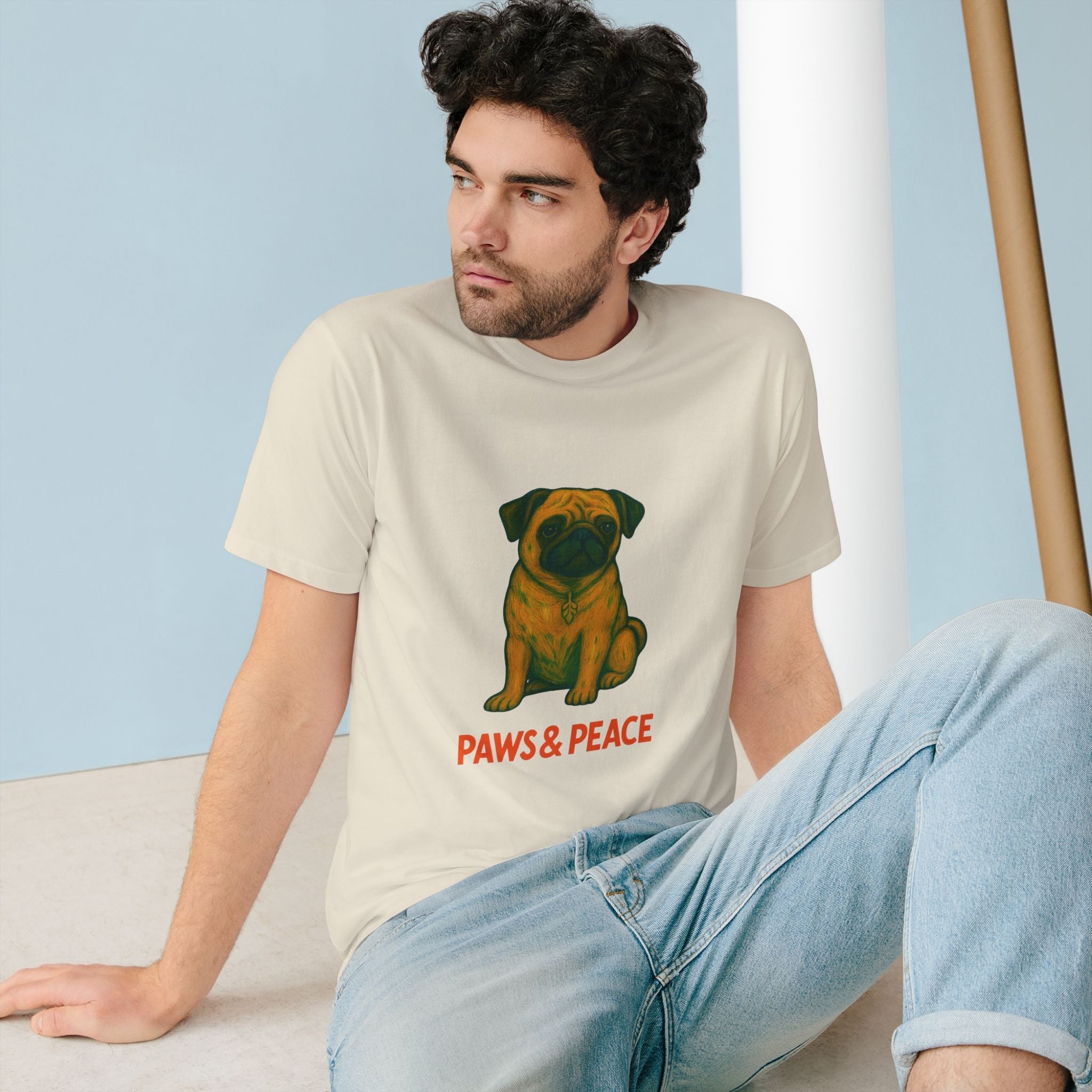 Unisex Puggo T-shirt by Paws&Peace Printify