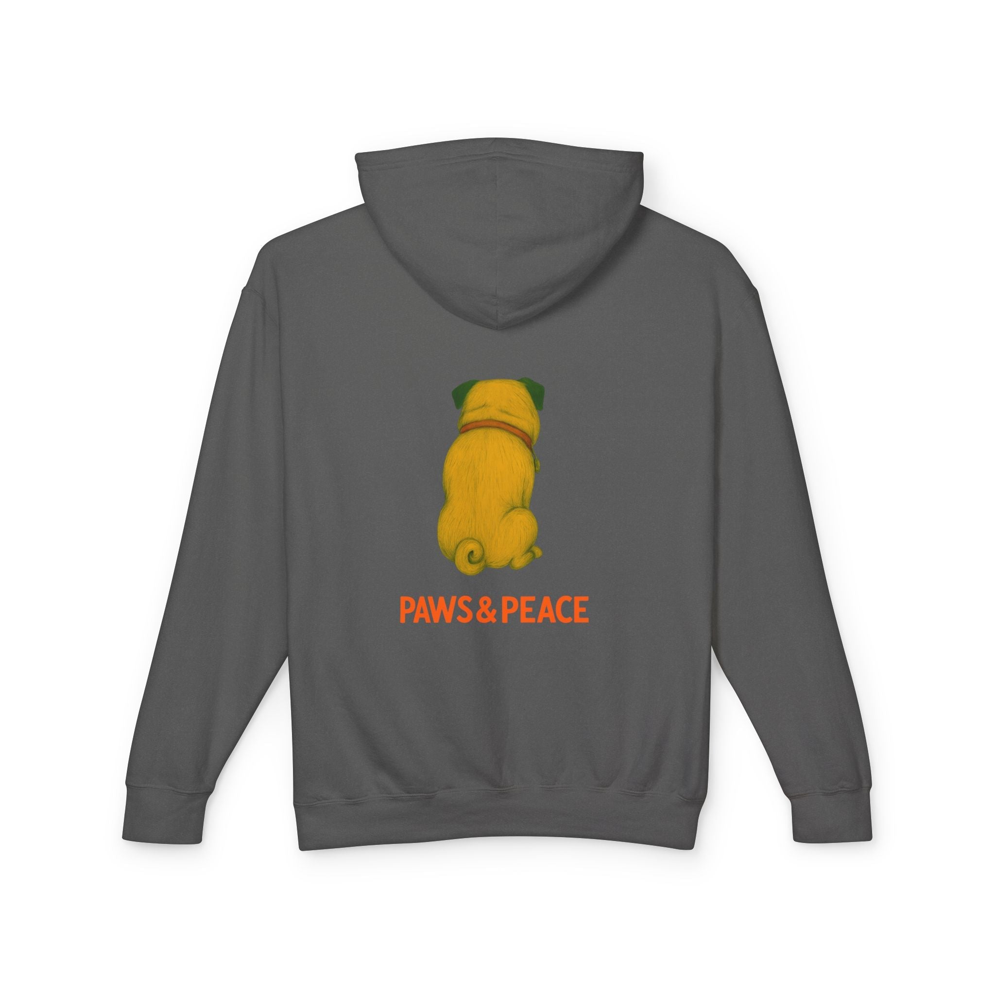 Unisex (Puggo) Lightweight Hoodie by Paws&Peace Printify
