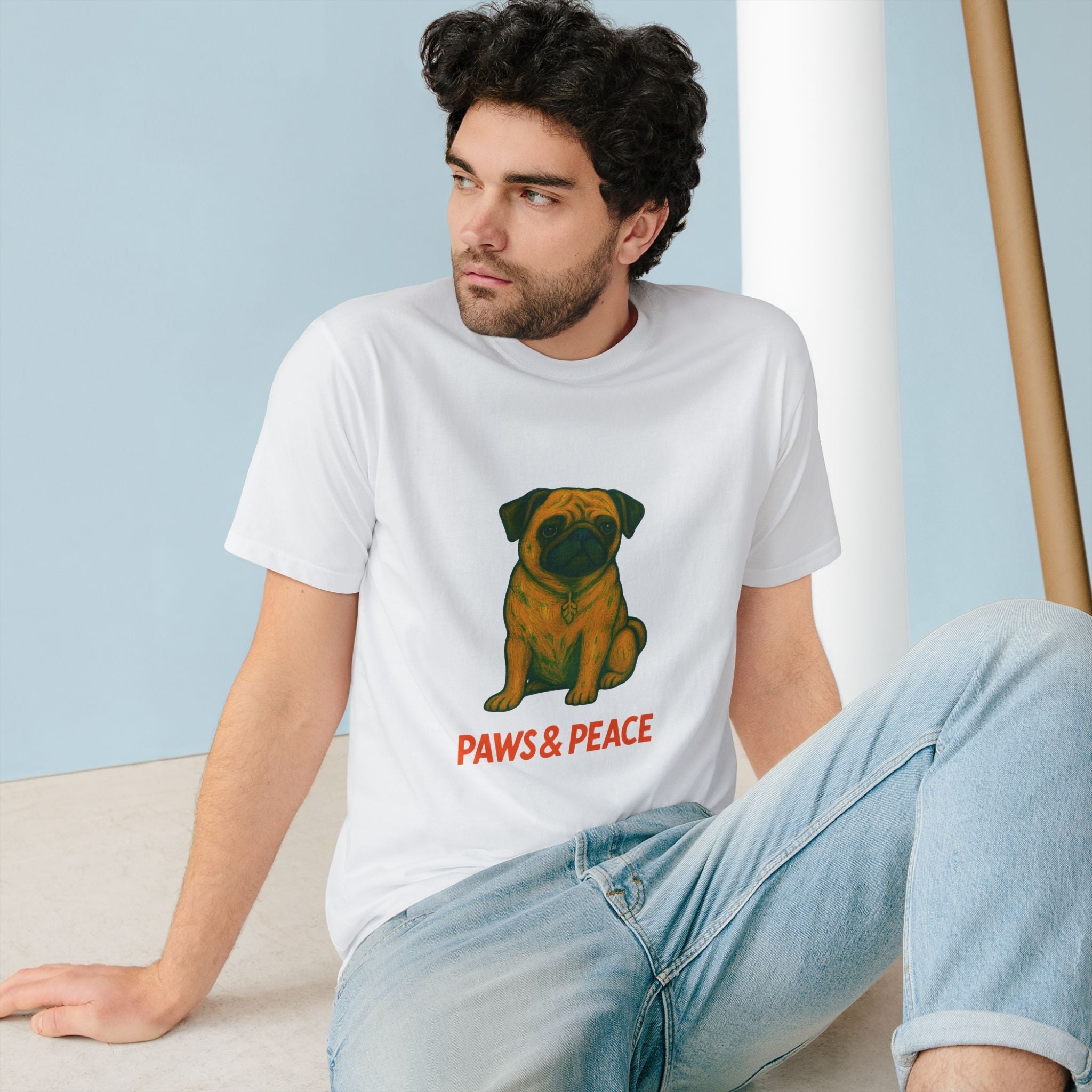 Unisex Puggo T-shirt by Paws&Peace Printify