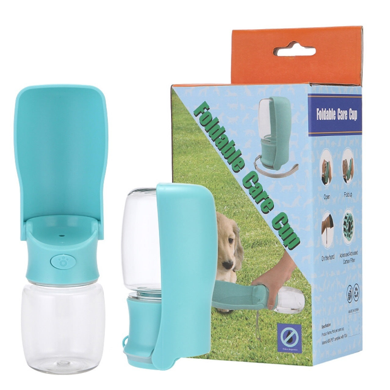 Dog Portable Water Bottle Foldable Pet Water Dispenser Pet Products CJDropshipping