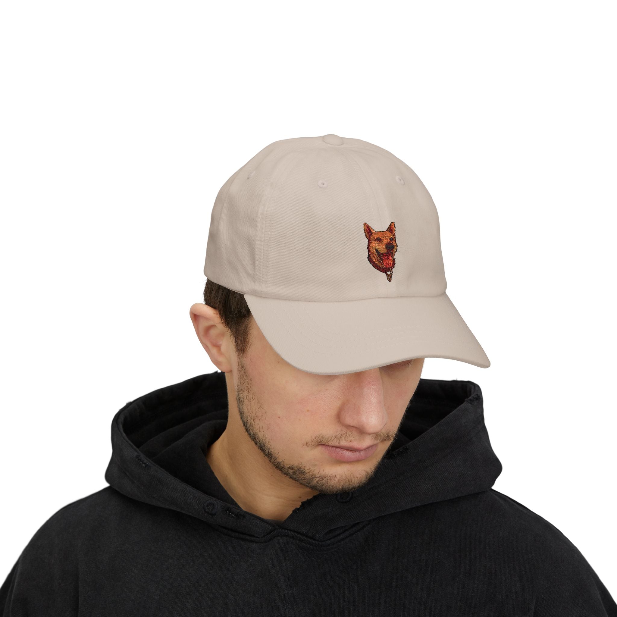 Classic Dad Cap with Dog(Long 9) Printify
