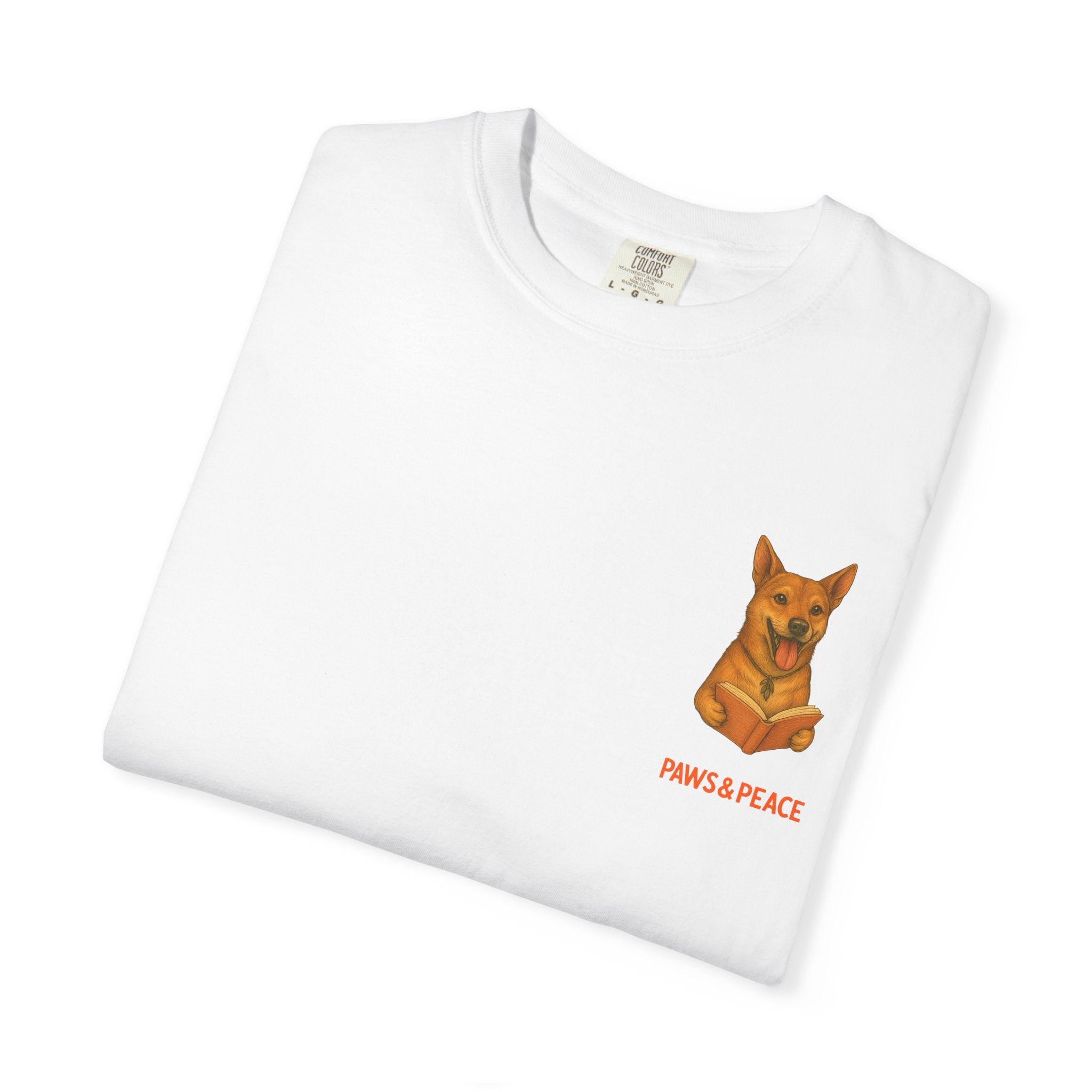 Unisex (Long9) Reading in Almere T-Shirt by Paws&Peace Printify