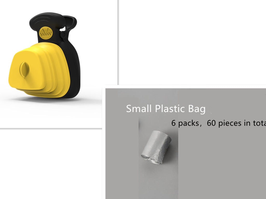 Pet Dog Poop Bag Dispenser Travel Foldable Poop Spoon CJDropshipping