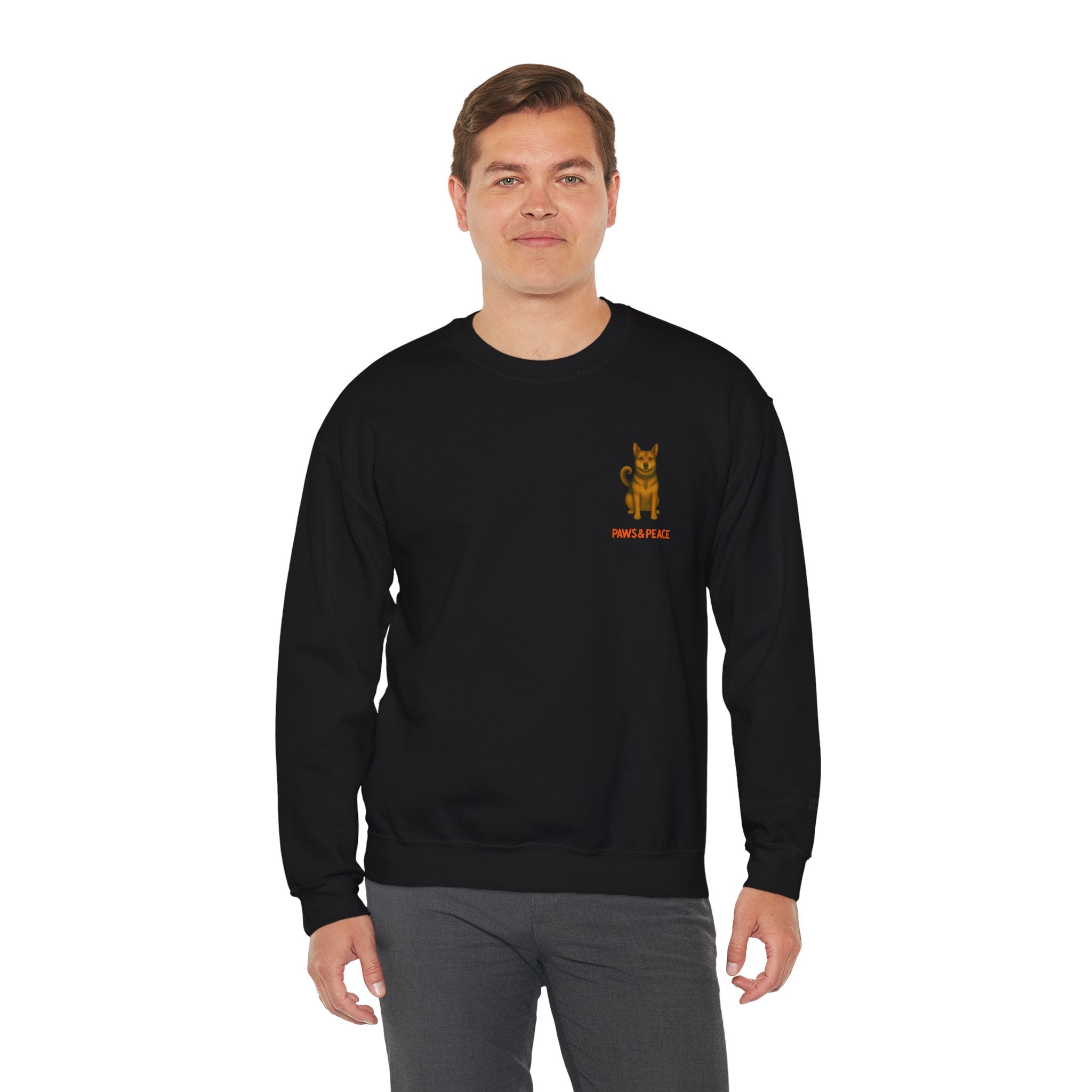 Unisex Long9 Logo Sweatshirt by Paws&Peace Printify