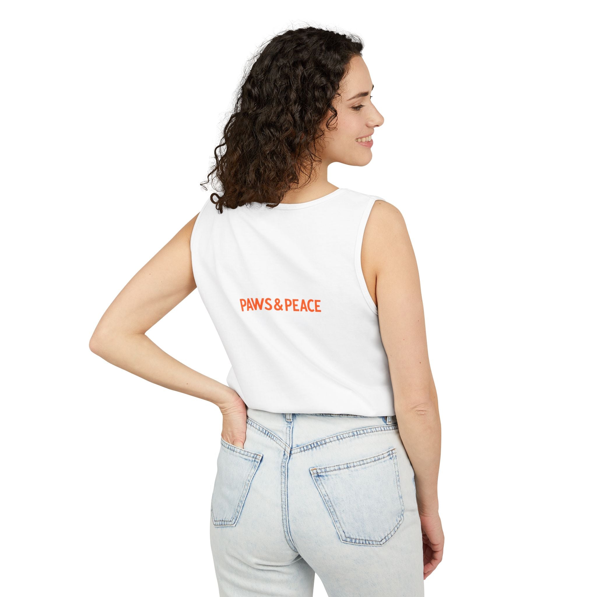 Unisex KaLok Sakura Tank Top by paws&Peace Printify