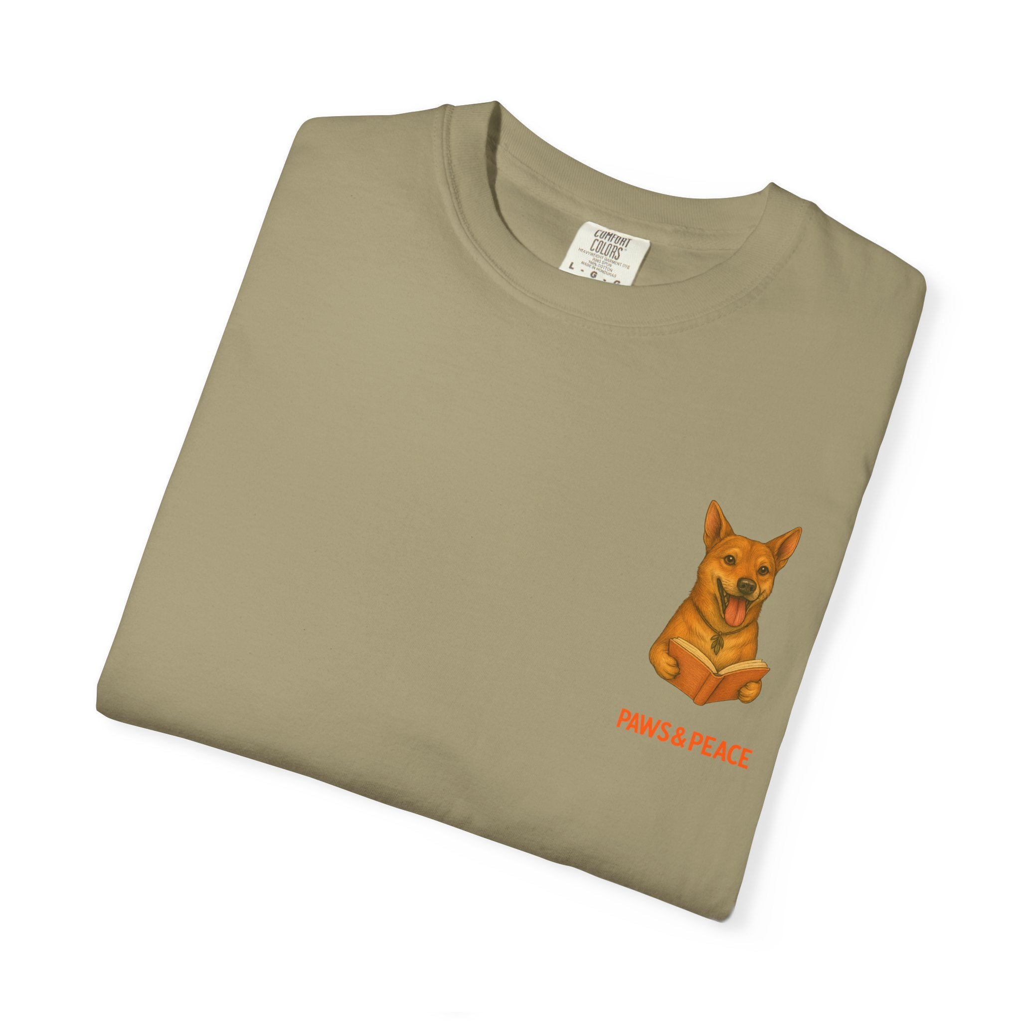 Unisex (Long9) Reading in Almere T-Shirt by Paws&Peace Printify