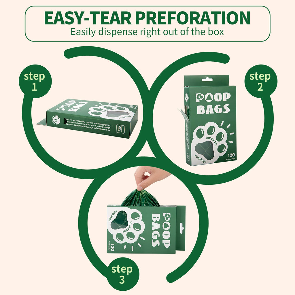Handle Dog Waste Bag EPI Vest Poop Picking Bags Degradable Cat Litter Bag CJDropshipping
