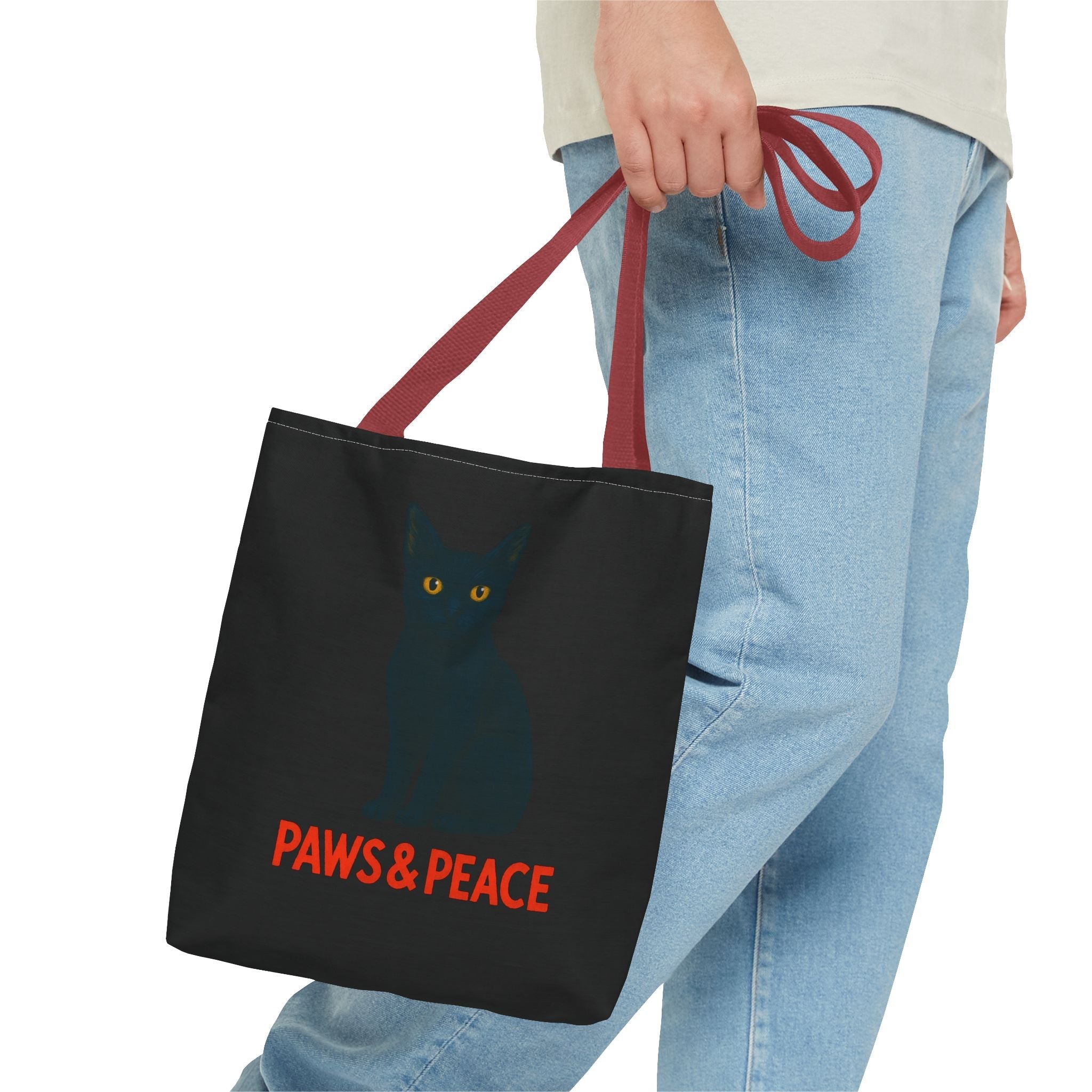 Paws & Peace (Herman) Tote Bag Printify