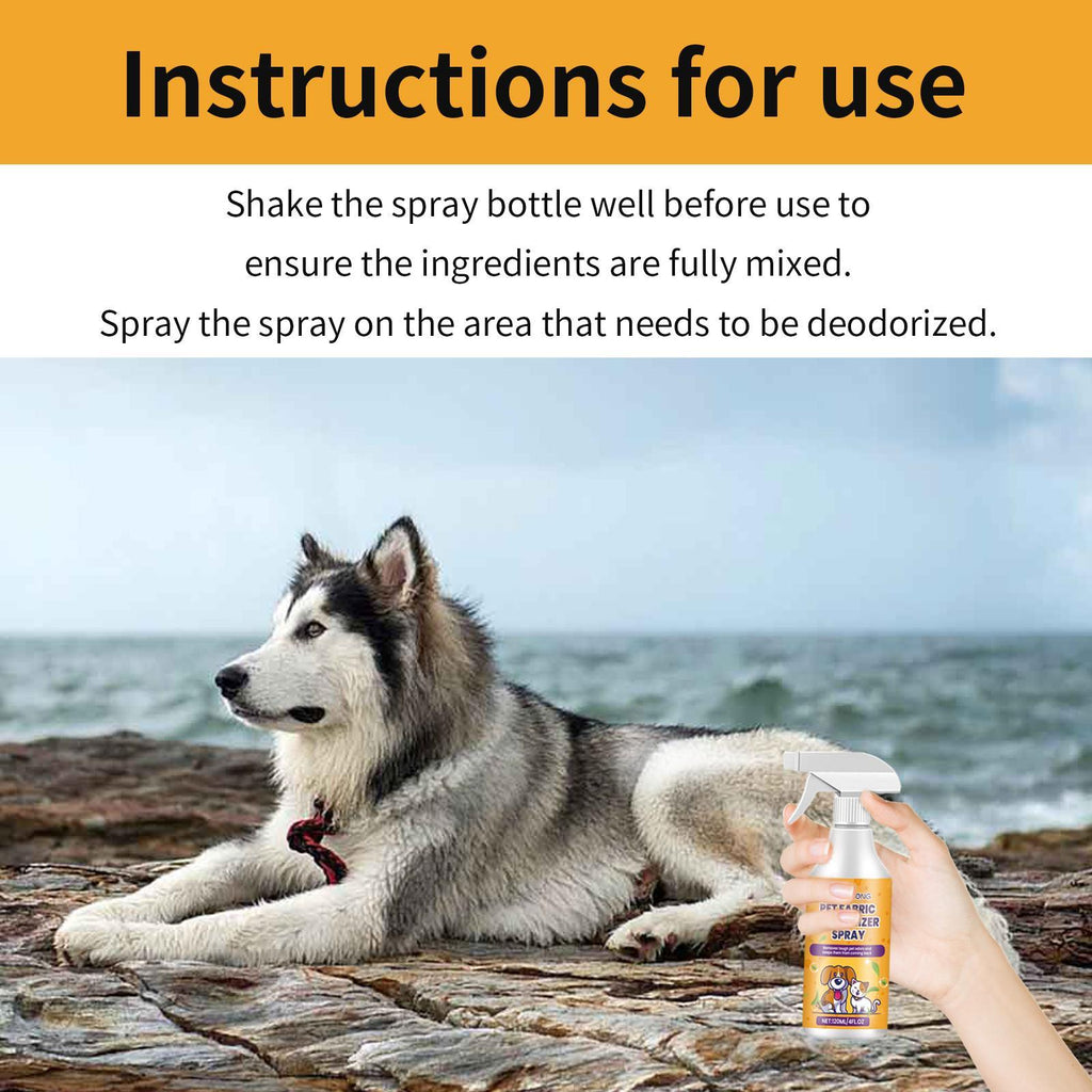 Yebang Pet Fabric Deodorizer Spray Air Clean Pet Odor Indoor Long-lasting Air Freshener Deodorizer CJDropshipping