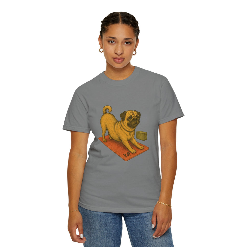 Unisex (Puggo) Yoga T-Shirt by Paws&Peace Printify