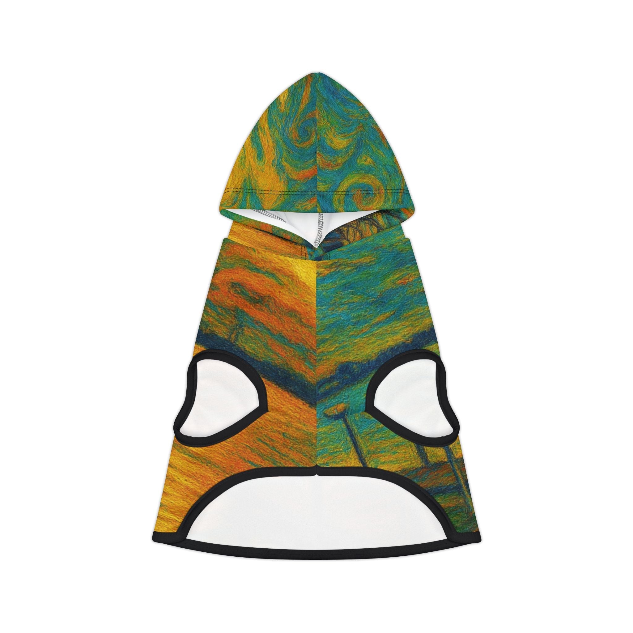 Paws&Peace Vibrant Pet Hoodie for Stylish Dogs Printify