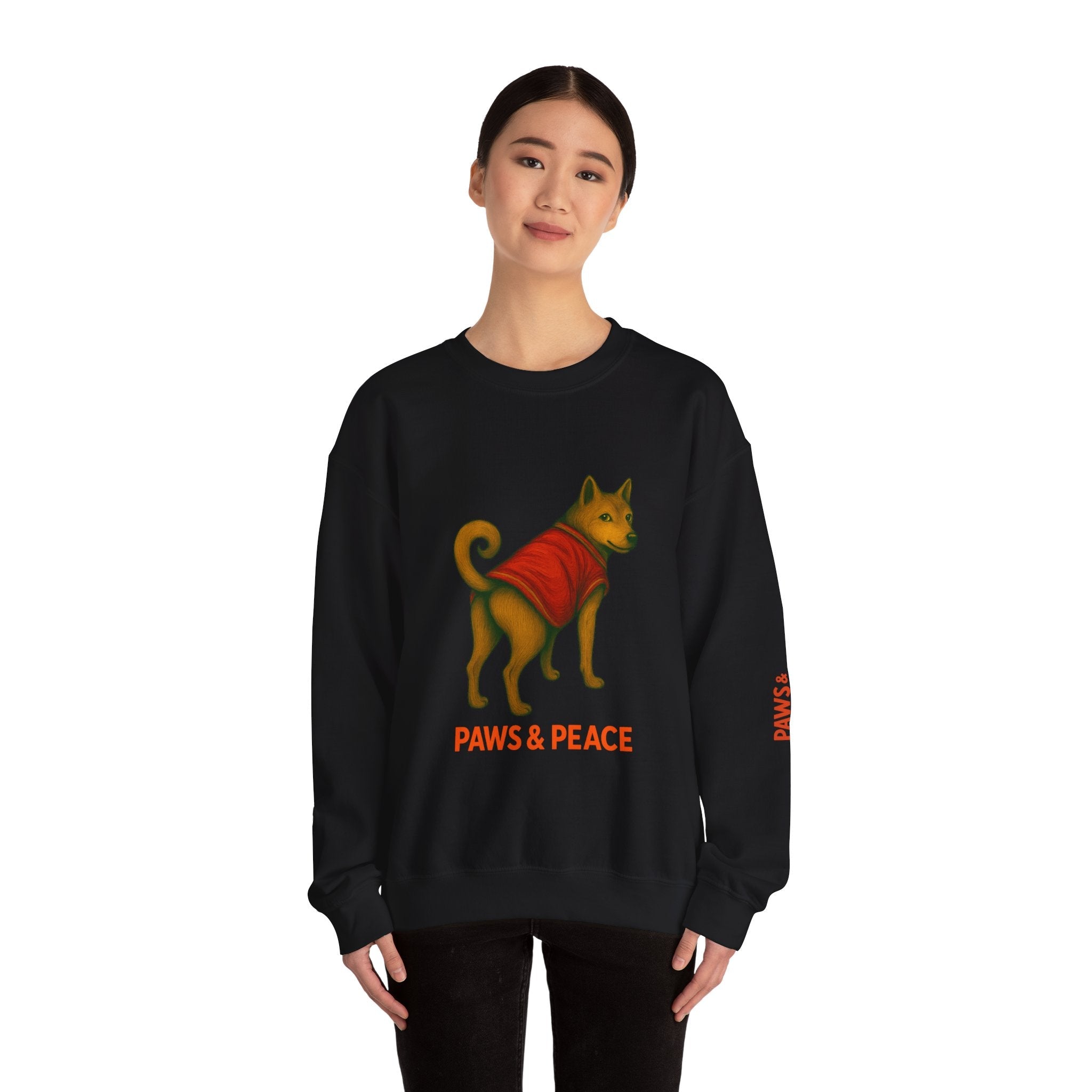 Unisex (Long 9) Sweatshirt by Paws&Peace Printify