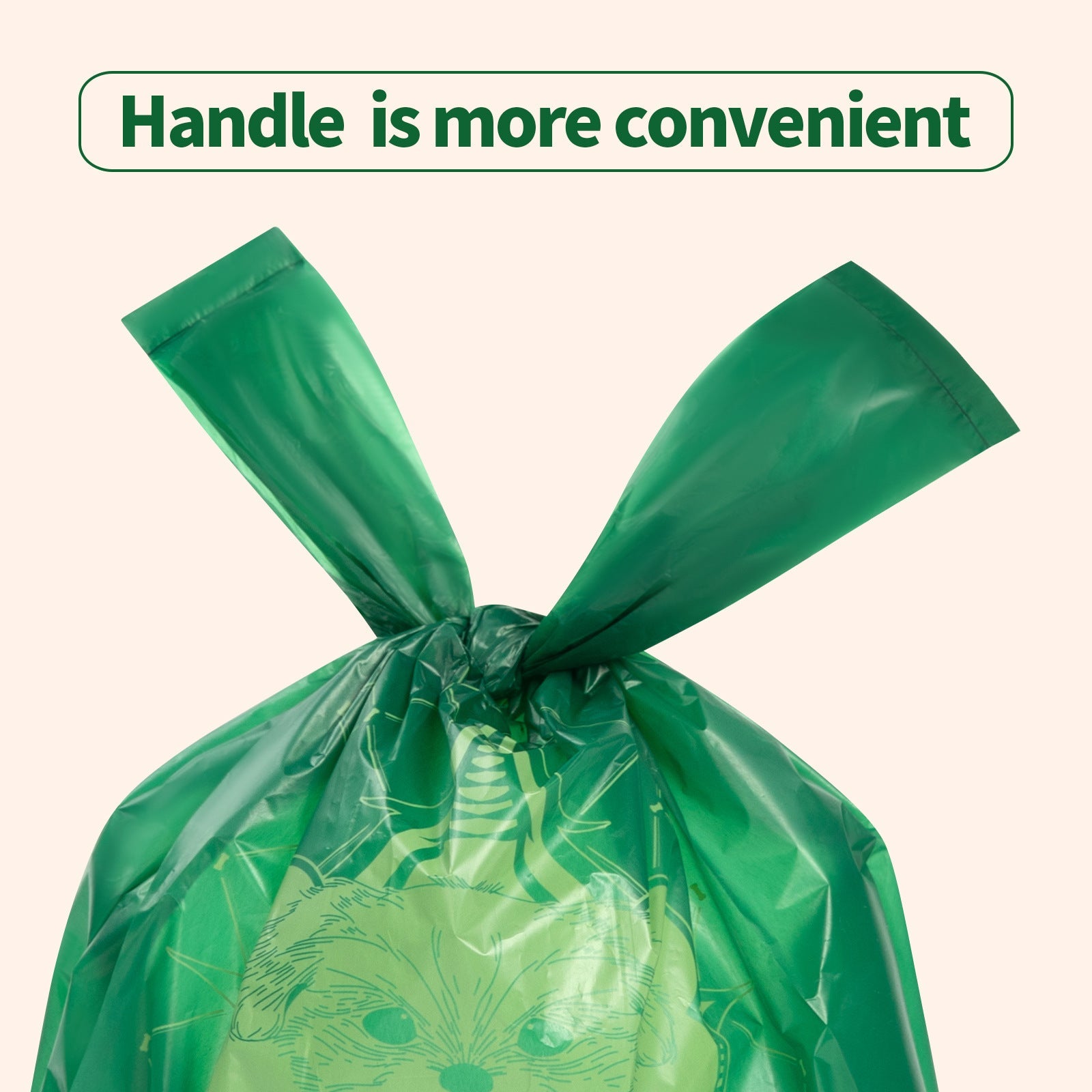 Handle Dog Waste Bag EPI Vest Poop Picking Bags Degradable Cat Litter Bag CJDropshipping