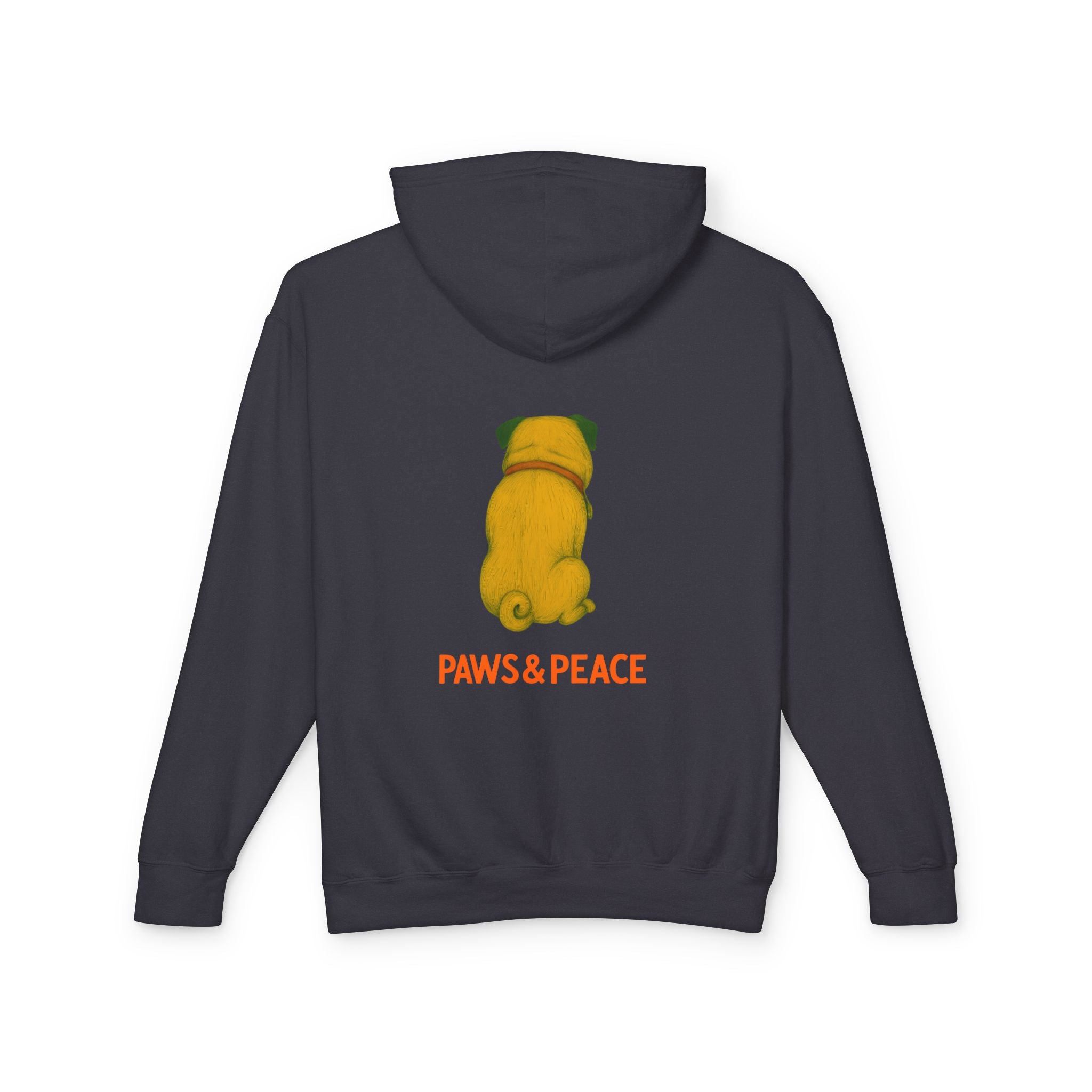 Unisex (Puggo) Lightweight Hoodie by Paws&Peace Printify