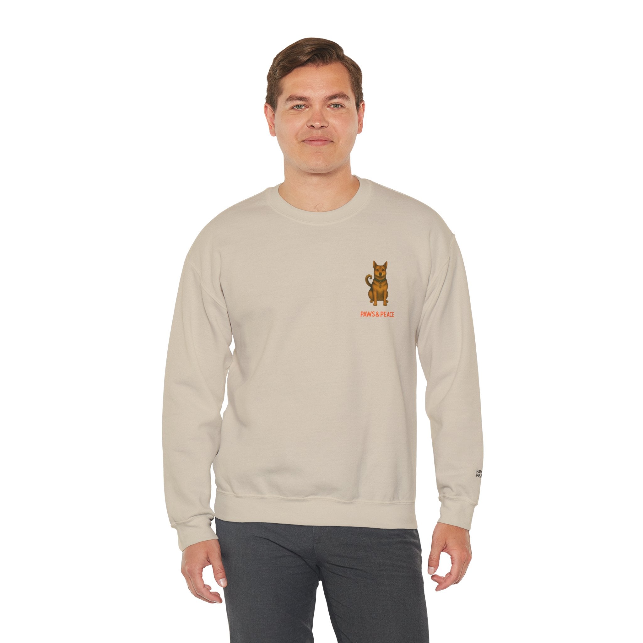 Unisex Long9 Logo Sweatshirt by Paws&Peace Printify