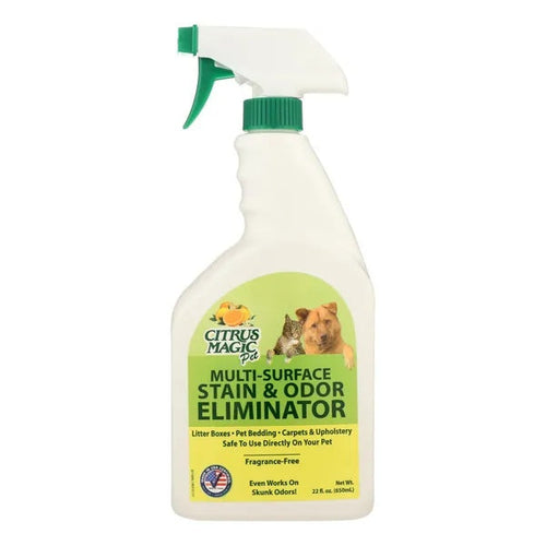 Citrus Magic Pet Odor Eliminator  Trigger Spray   22 Fl Oz CJDropshipping