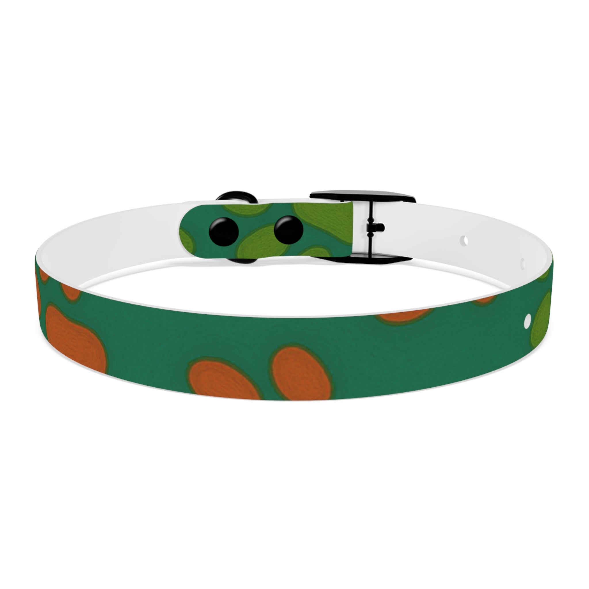 Stylish Dog Collar (green) | Paws & Peace Design Printify